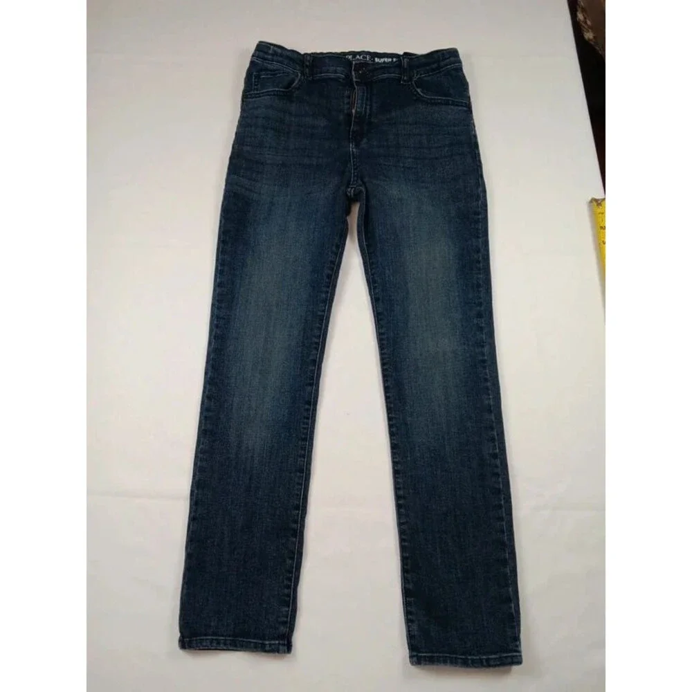 The Children's Place Boys Super Skinny Stretch Jeans Size 14H Husky Blue